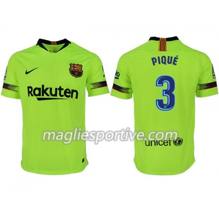 Completo Calcio Barcellona PIQUE 3 Divisa Trasferta 2018/2019